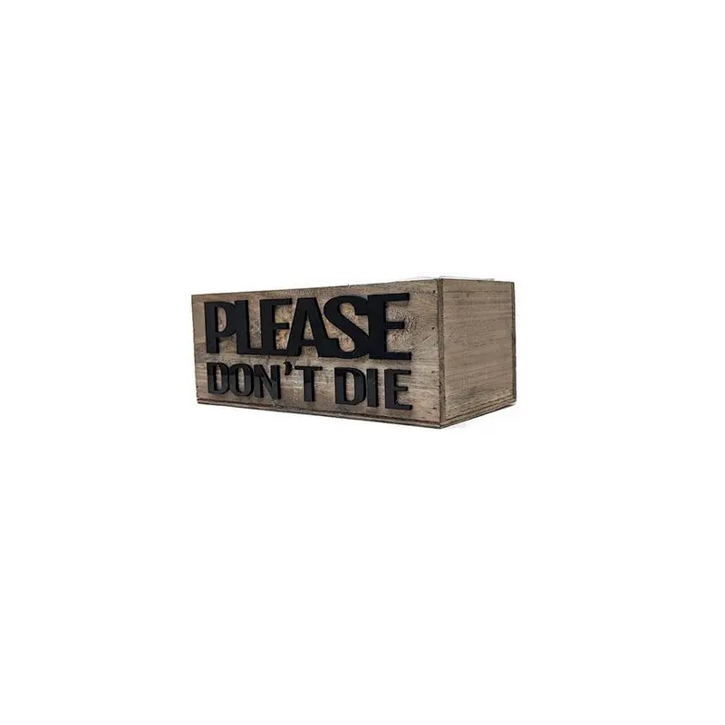 Decorative Box, Wood Planter Box, Funny Planter