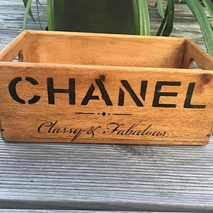 Vintage  Wooden Handcrafted Rustic Storage Box wooden Handcrafted Rustic gift box Wood crate box