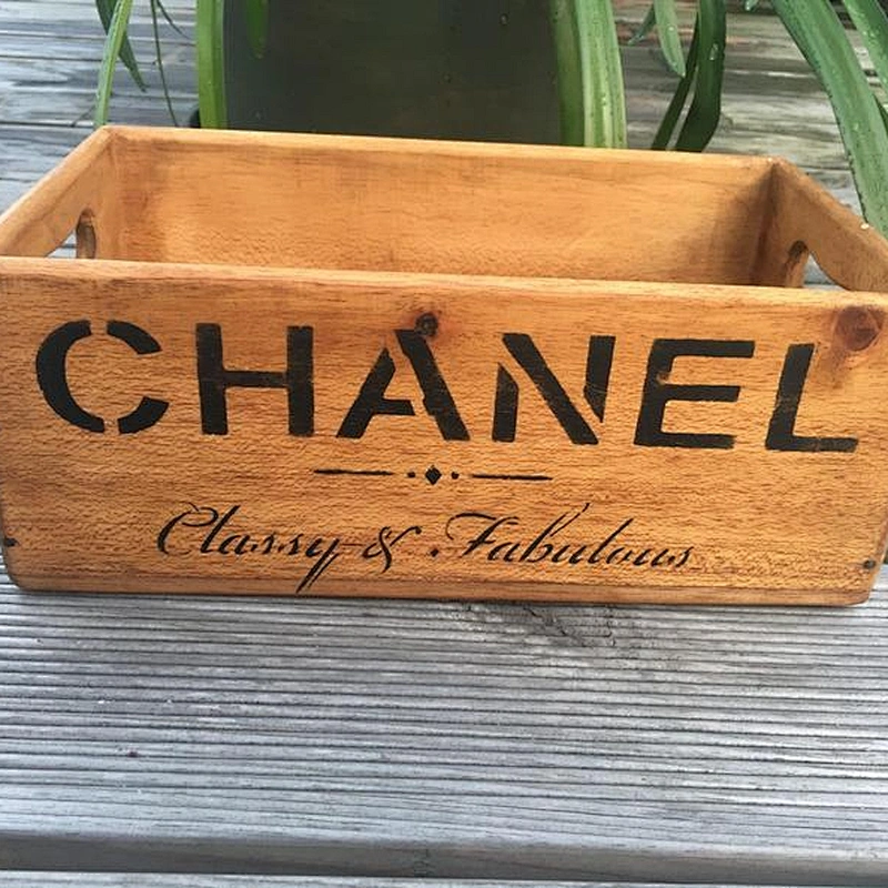 Vintage  Wooden Handcrafted Rustic Storage Box wooden Handcrafted Rustic gift box Wood crate box