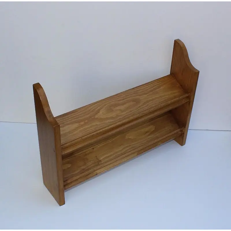 Vintage country classic wooden shoe rack