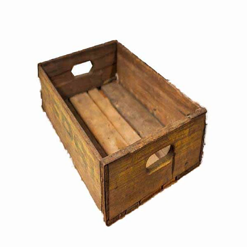 Vintage Pepsi Soda Pop Wooden Crate Primitive Box