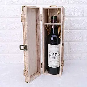 Wooden Wine Tote | Reclaimed Wine Carrier-Personalized wooden wine box, anniversary gift, Rustic Bottle Carrier