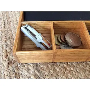 Rustic storage Rustic Trays for Eating Tea Dinner Serving Coffee Table Couch
