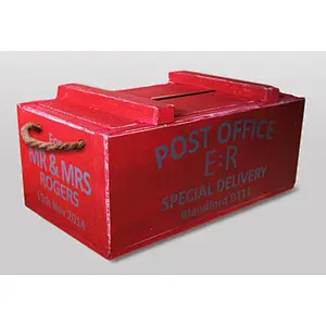2020 Amazon Hot Sales Wedding Rustic Storage Box Wooden box with lid
