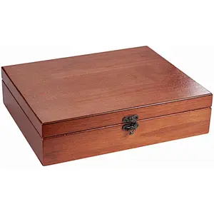 Wooden wedding card box custom wooden gift box jewelry organizer wood storage box