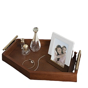 Cheapest Country Rustic Wood Coffee Tray  Personalized customization