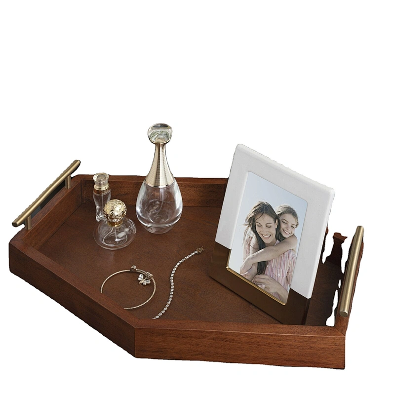 Cheapest Country Rustic Wood Coffee Tray  Personalized customization