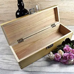 Wooden Wedding Wine Box 2020