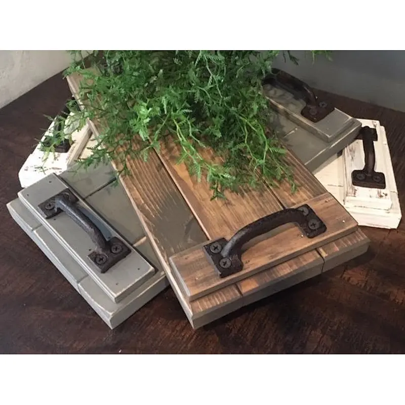 Small Wood Tray, Farmhouse Decor, Table Decor