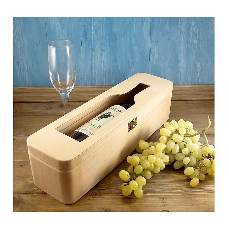 Rustic wholesale antique fancy fir cheaper delicate practicalpersonalized customize home decoration Fine rustic wooden wine box