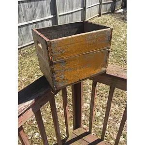 Antique  beer case wooden box
