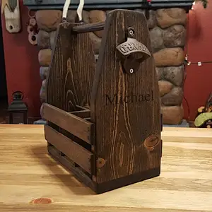Engraved Personalized Wine Carrier wine drinkers  valentines day christmas  gift  wedding wooden wine carrier