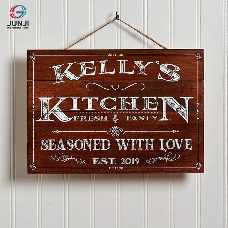 Wooden display sign wooden sign plaque blank customize sign in wood