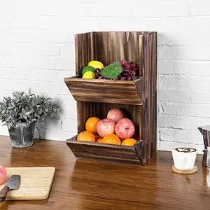Crate Kitchen organizer Wooden crate Apple crate Vegetable box Vegetable bin Potato bin Potato onion bin Potato