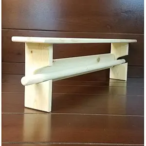 Quilt Rack Wall Mount - Quilt Rack with Shelf - Quilt Room Decor