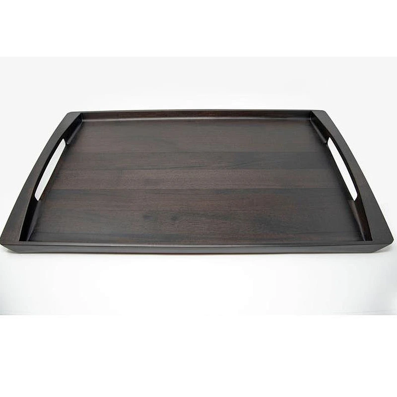Hotel ritual breakfast service tray Unfini shed Wood TraysWood Serving TraylWooden Ottoman TrayWooden Tray Unfinished