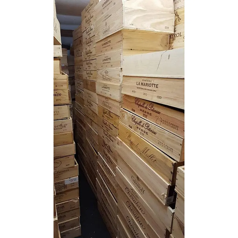 Rustic unfinished wholesale cheaper home decoration big personalized  Traditional flat  in rustic style of wooden crate tray