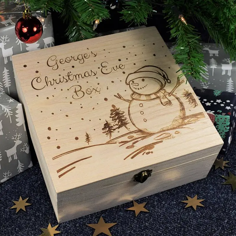 Christmas wooden box 2019