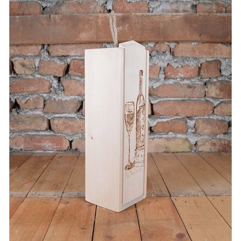 Exquisite handmade wooden display wine box
