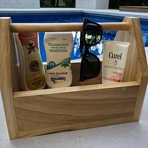 Classic country edition custom wooden wine Carrier