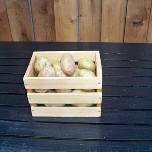 Storage Crate,Fruit and Vegetables Storage Crate, Wood Storage Box