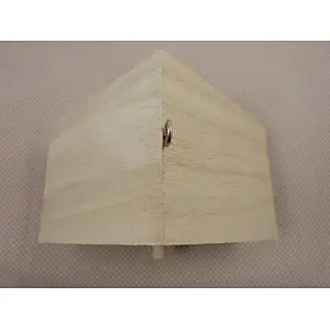 Wooden nest box to decorate or paint
