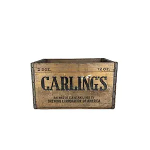 unfinished wood crates wholesale  Carlings Beer Crate Boxcheap fruit crates for salewooden crates for fruits and vegetable