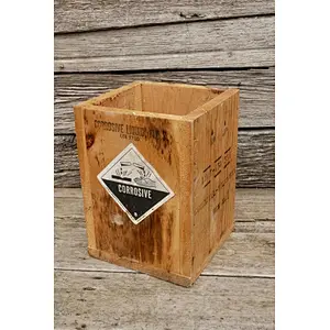 Custom rustic decorative antique wooden box