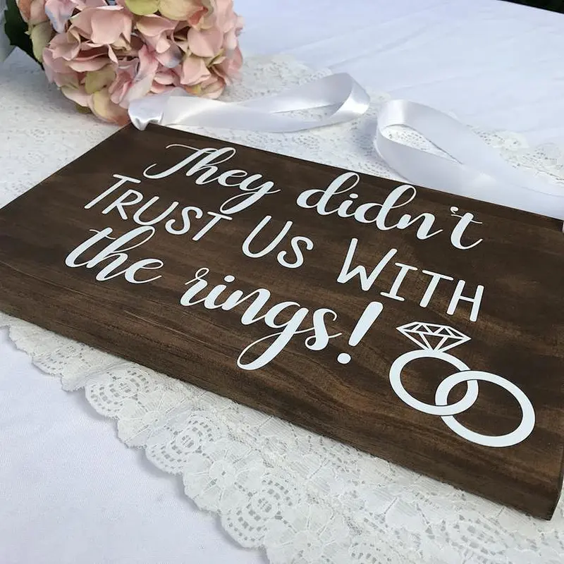 Rustic Wedding Sign Painted On Wood,Wedding Home Decor
