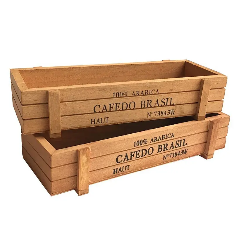 wholesale farmhouse decor,wooden planter,wooden box,rustic,antique weeden crate