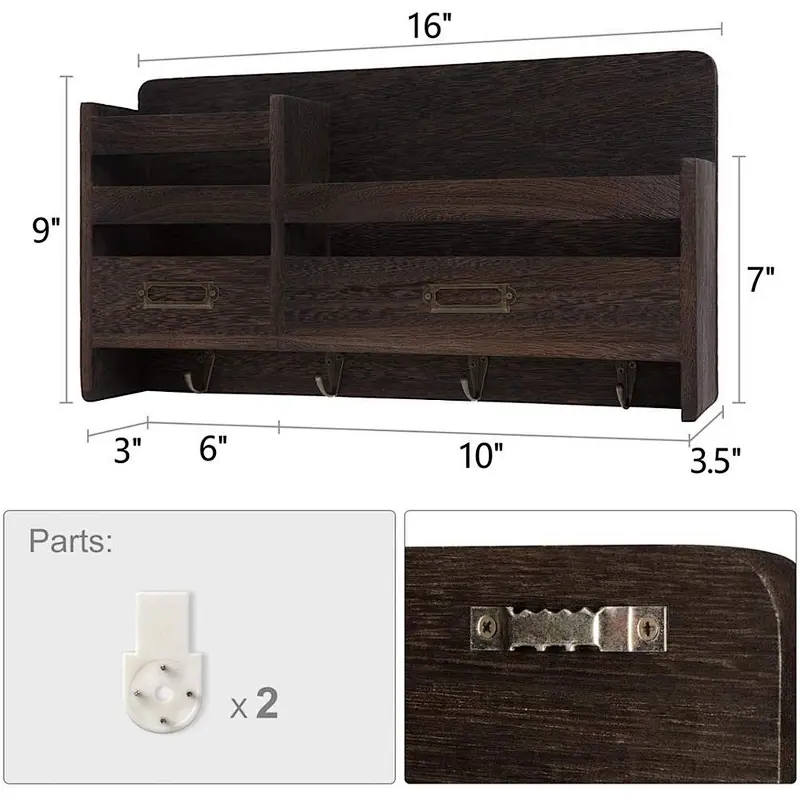 Rustic wood floating wall shelves wood shelves for the kitchen wall home decor wall shelf