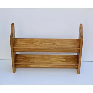 Vintage country classic wooden shoe rack