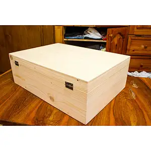 Wooden Keepsake  Memory Stash Box  Packing Box For Gift