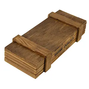 Planter Box For Succulent - 3-Count outside wooden planter