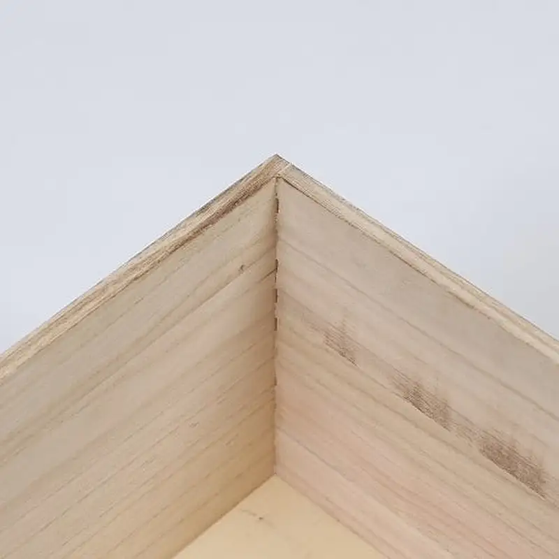 Set of 3 Storage Wood Boxes w/ Lids