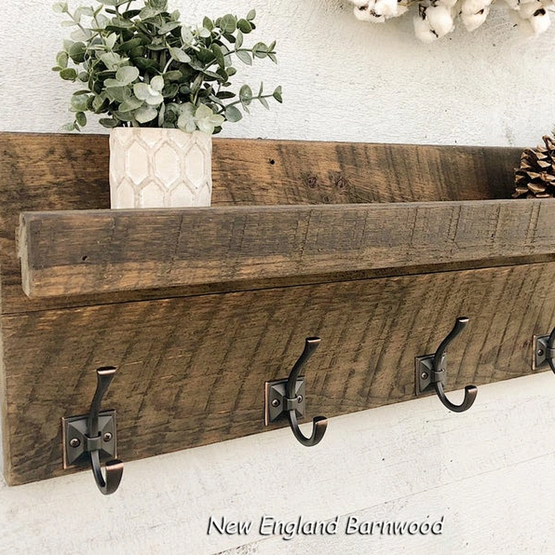 Custom Shelf mount wall bracket wood decorative wood shelves for the kitchen wall