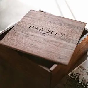 Personalized Gift Wooden Box Keepsake Box Personalized Box  Memory   Wedding Gift