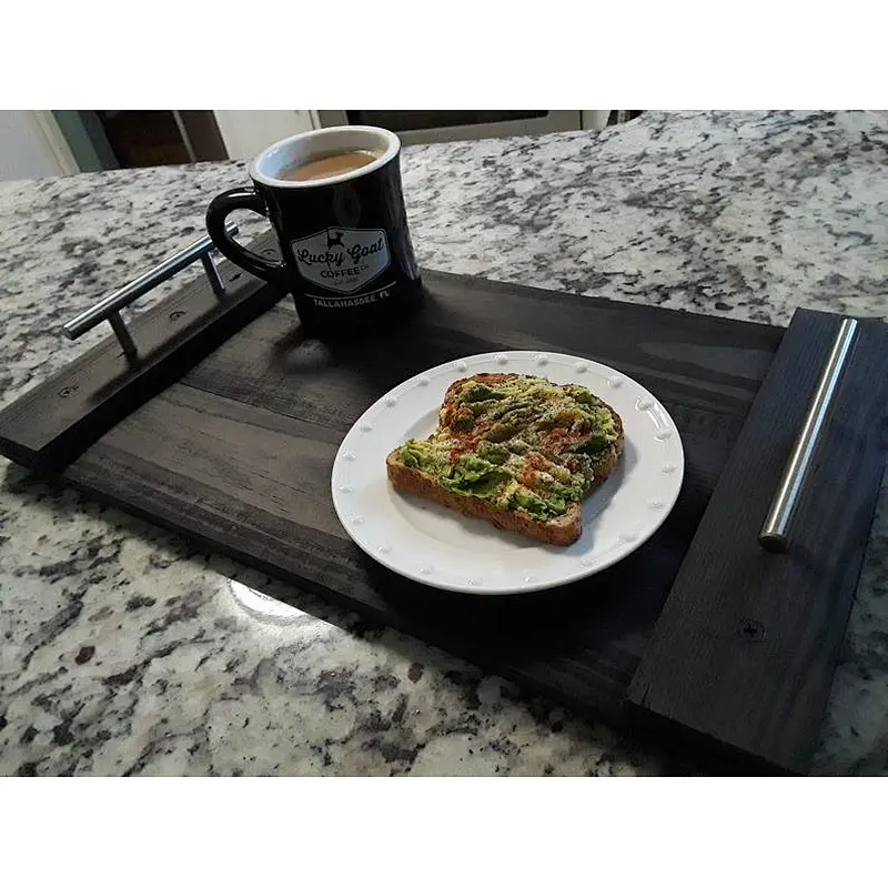 Farmhouse Rustic Tray, Ottoman tray, Serving Tray