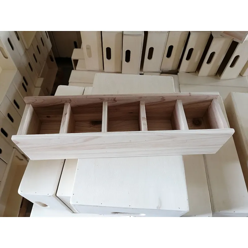 Hot sale rustic wooden flower planter pot