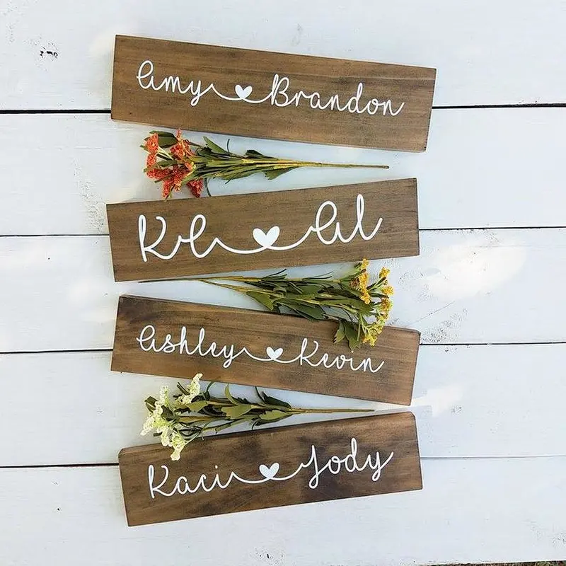 Handmade Wooden Sign Wood Home Decor wood signs to decorate walls