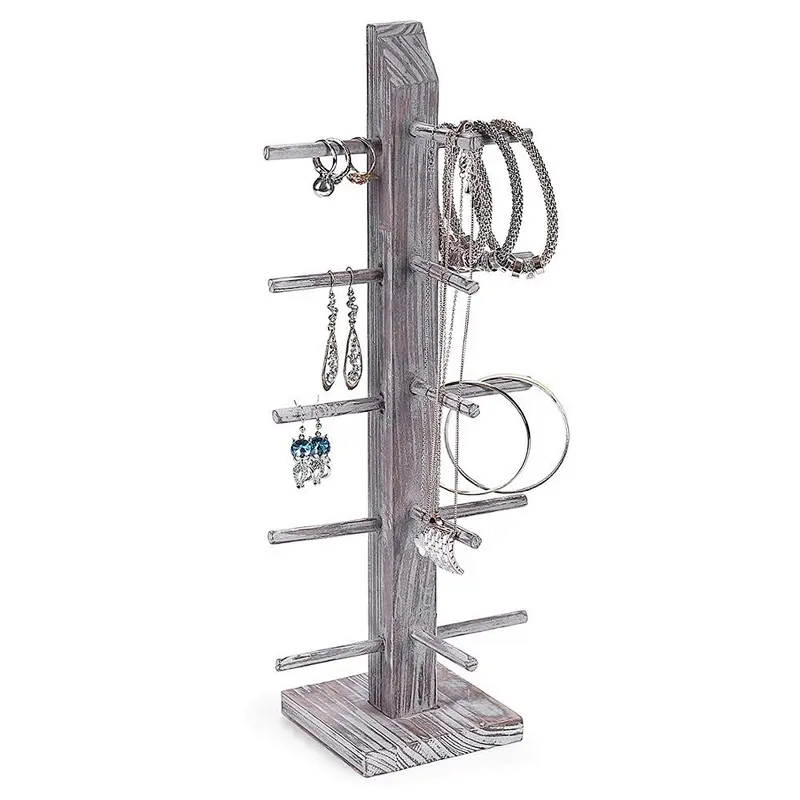 Rustic Display Stand, Tabletop Retail Eyewear Storage Rack