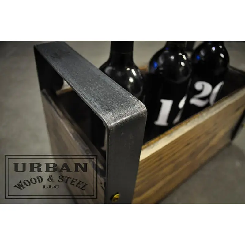 Reclaimed Barn Wood Tool Crate and Wine Carrier
