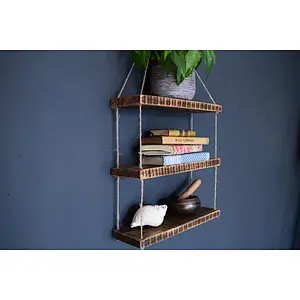 Shelf wall wood rustic wood floating wall shelves