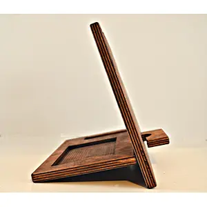 Wood Box, Bedside Organizer, Wooden Personalized Gift phone support