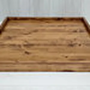 Serving wood tray large wooden tray wooden ottoman tray