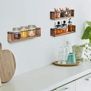 Floating shelves wall mounted wood shelves for the kitchen wall home decor wall shelf