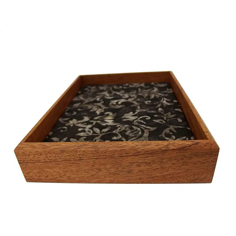 Wooden Tray With Handle Storage Tray Wooden Dry Fruit Tray