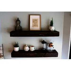 Wood Floating Shelves, Reclaimed Wood, Shelf,Rustic, Wall, Wooden,  Vintage, Farmhouse, Furniture