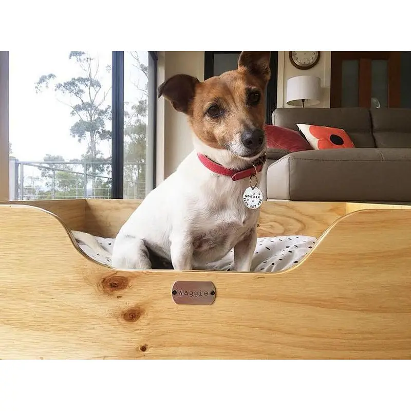 Pet house or bed/modern indoor dog house- Dog crate end table, Dog Kennel Furniture