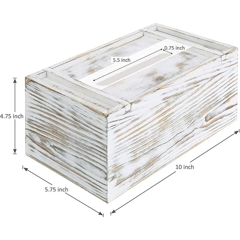 Handmade wooden box wooden tissue box holders wooden tissue box